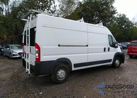 2021 Ram Promaster 2500 High Roof 159 Wb from USA, damaged, VIN 3C6LRVDG4ME527924